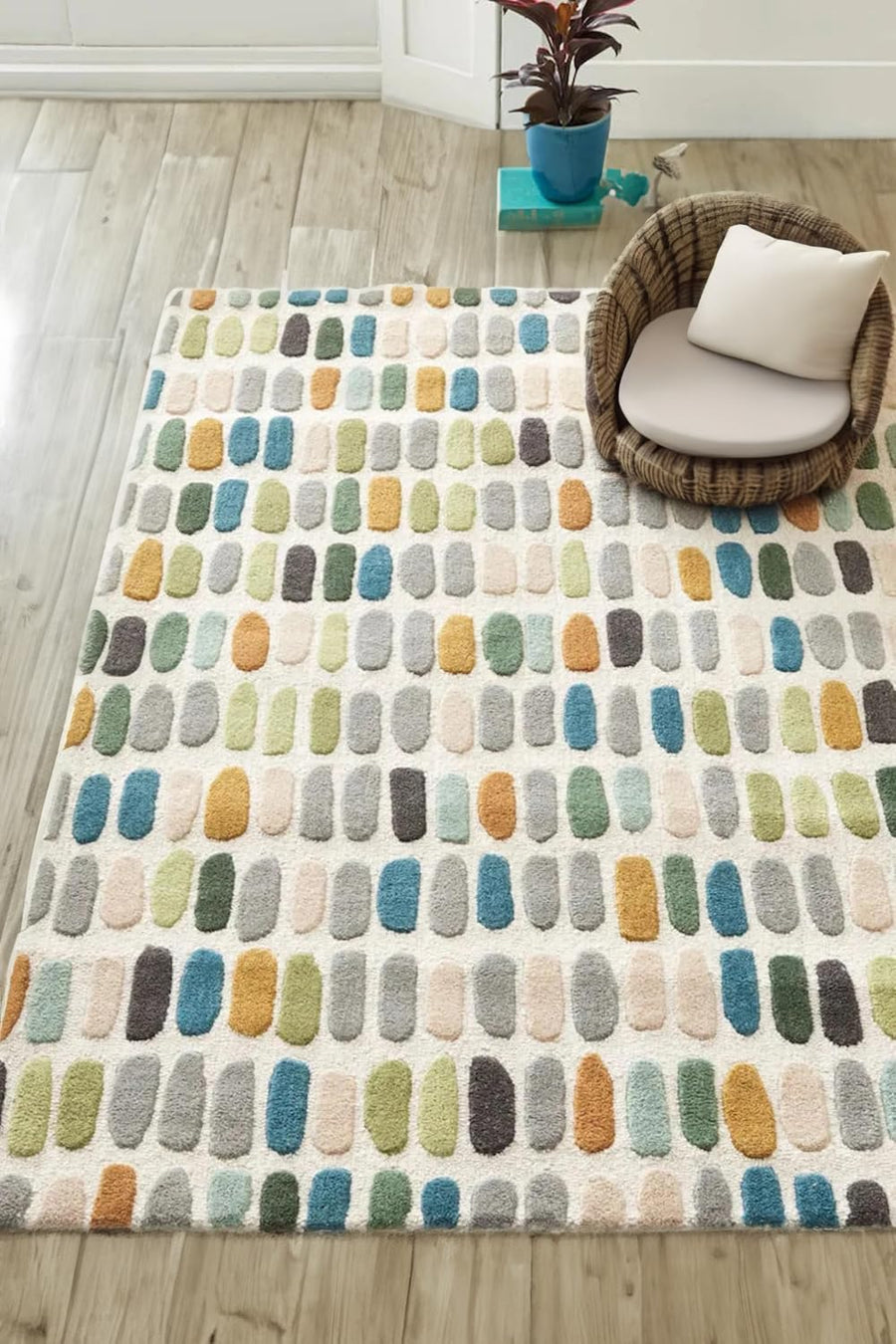Capsule Wool Area Rug