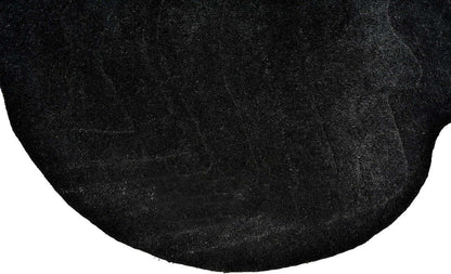 Handmade Wool Area Rug – Irregular Shape, Modern Wavy Contour,