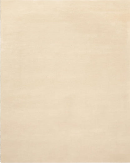 Solid Hand-Tufted Wool Area Rug – Minimalist Modern