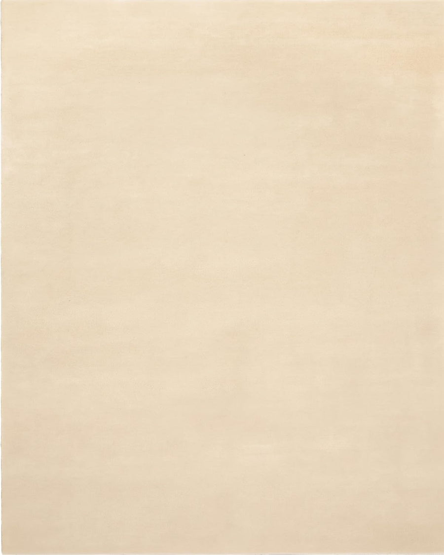 Solid Hand-Tufted Wool Area Rug – Minimalist Modern
