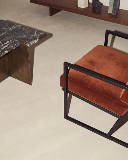 Solid Hand-Tufted Wool Area Rug – Minimalist Modern