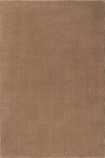 Solid Hand-Tufted Wool Area Rug – Minimalist Modern