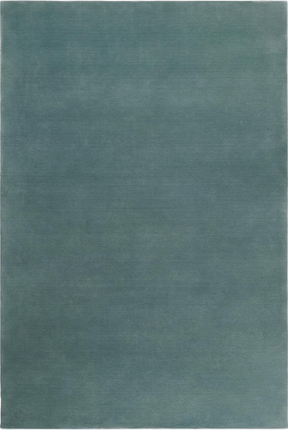 Solid Hand-Tufted Wool Area Rug – Minimalist Modern